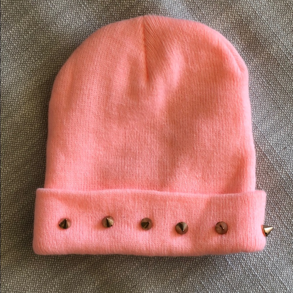 LF Neon studded beanie